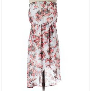 Poetry Strapless High/Low Dress